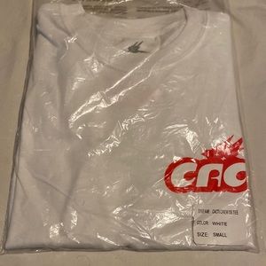 Travis Scott Cacti Crew White T Shirt Short Sleeve